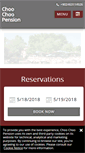 Mobile Screenshot of choochoopension.com