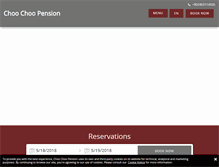 Tablet Screenshot of choochoopension.com